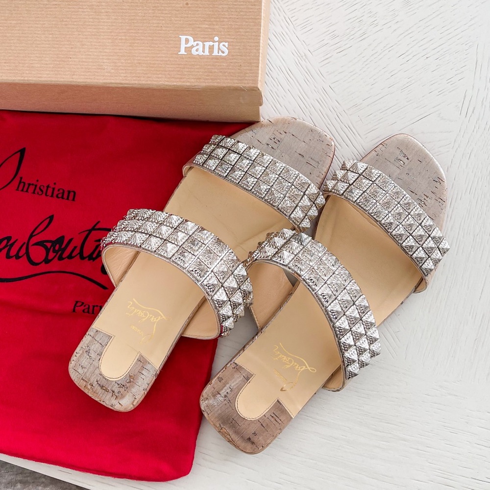 Christian Louboutin Embellished Sandals